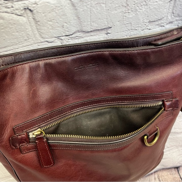 COACH Bleeker Legacy Leather Messenger Bag - Picture 4 of 16